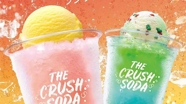 2種類のザ・クラッシュソーダ