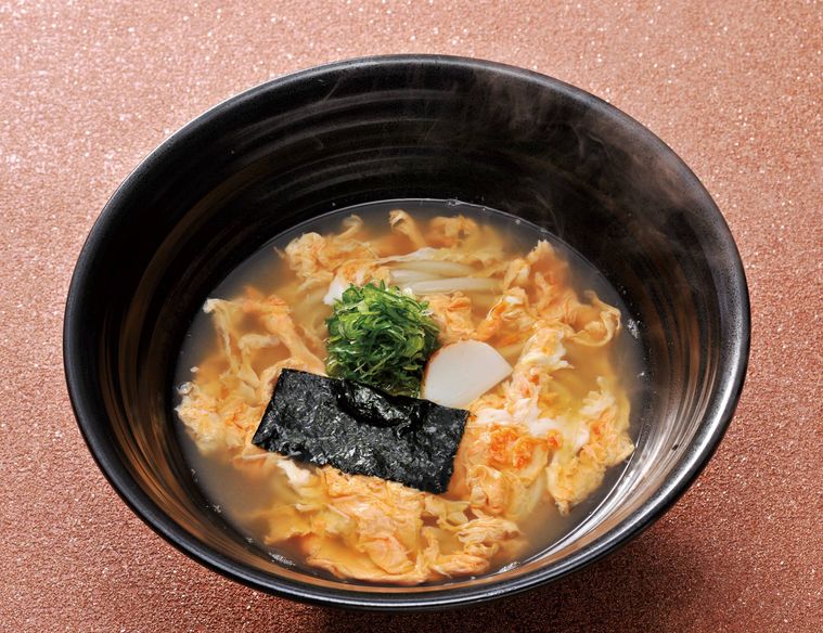 玉子とじになったうどん