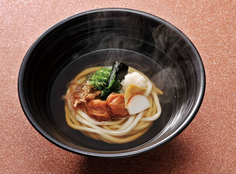 梅干がのったうどん