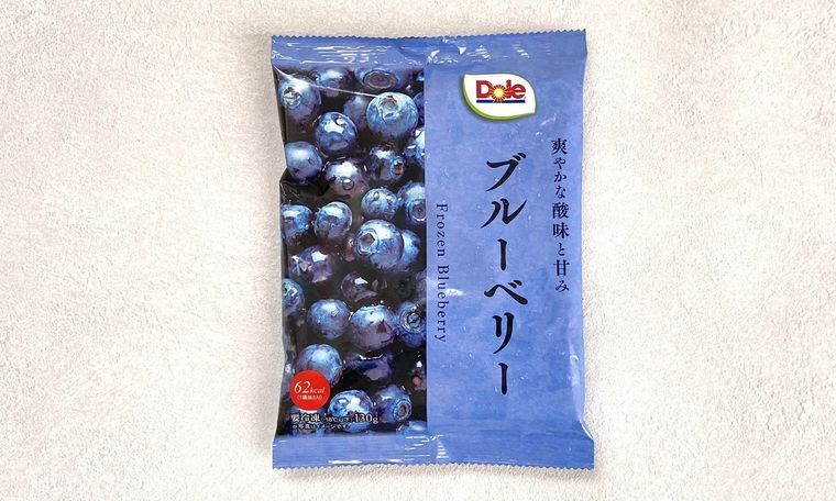 ファミリーマートの冷凍ブルーベリー