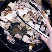 【作り方】エリンギと豚肉のバター醤油パスタ