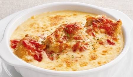 チキンが入ったドリア