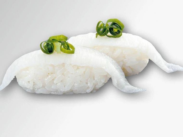 かれいのえんがわがのった握り寿司