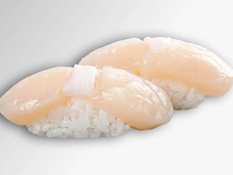 生ほたての握り寿司