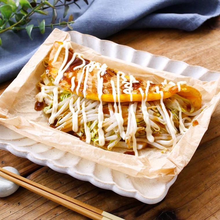 失敗なし包み焼きで簡単 とんぺい焼き