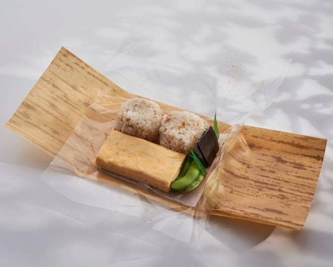 だし巻き弁当ちりめん山椒