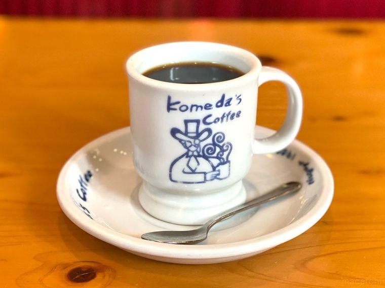 コメダ珈琲のホットコーヒー