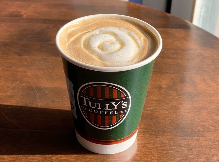 タリーズのハニーミルクラテ