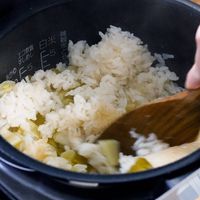 【作り方】ねぎの白だし炊き込みご飯