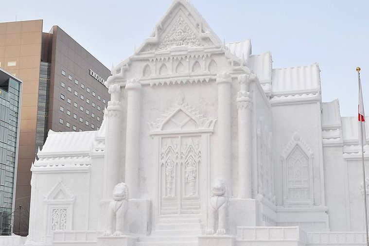 さっぽろ雪まつりの様子