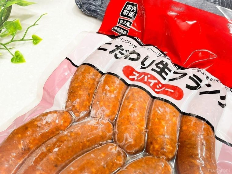 パッケージに入ったフランクフルト