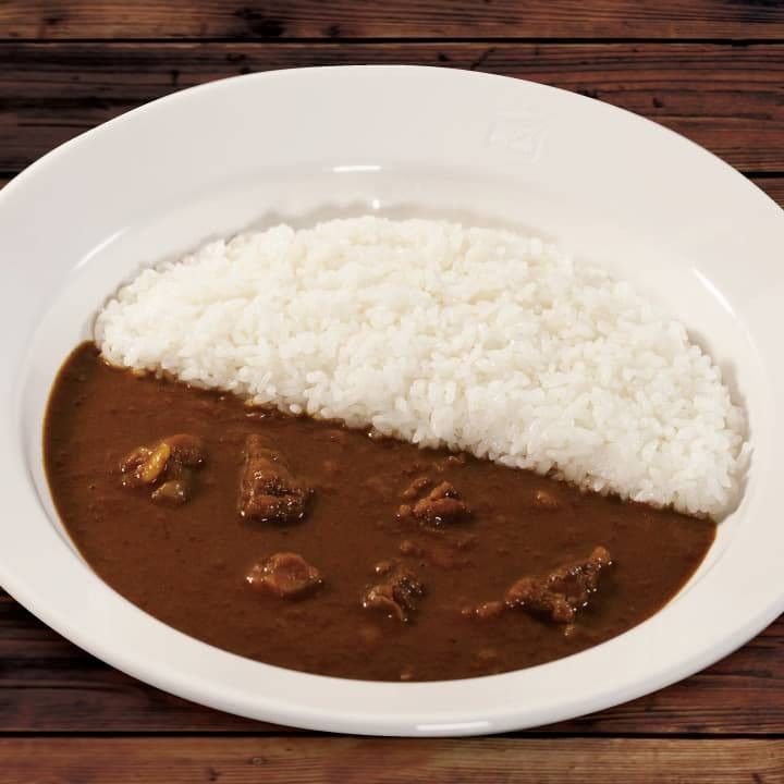 牛肉が入ったカレーライス