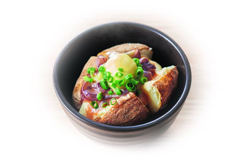 しゃぶしゃぶ温野菜の北海道名物じゃがからの様子