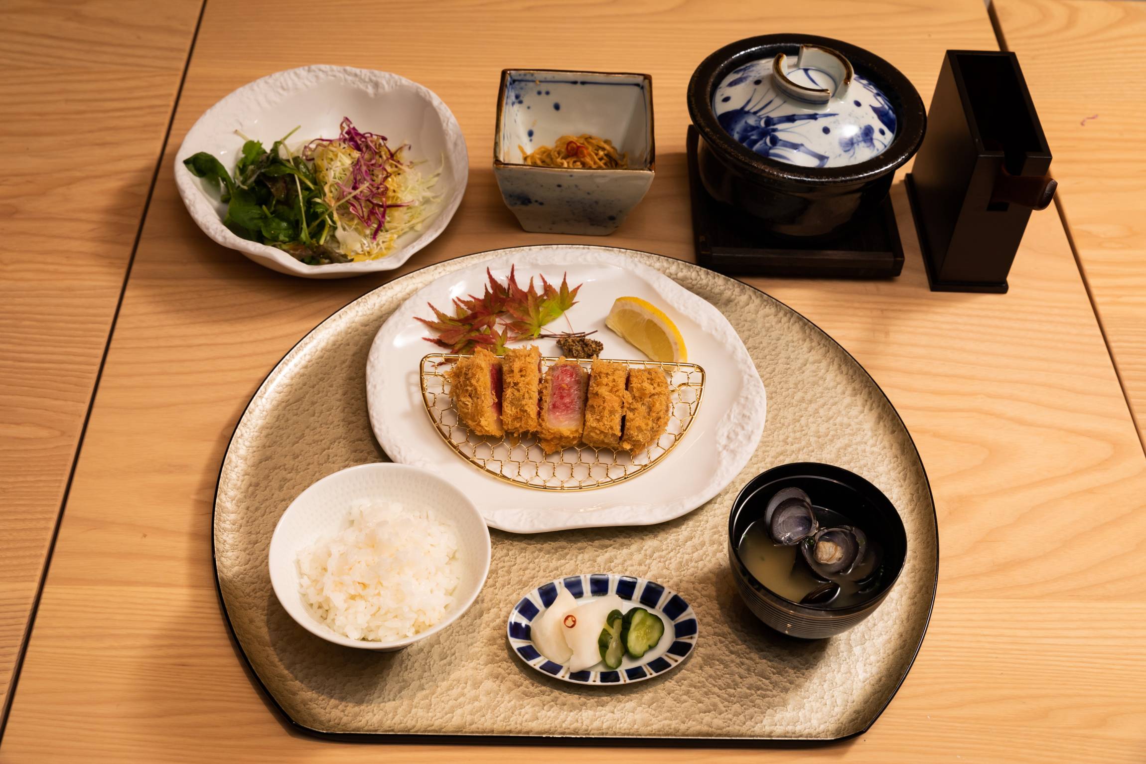 とんかつ あんず ランチ
