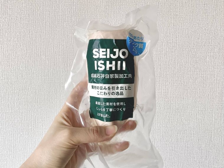 成城石井自家製 国産鶏のサラダチキンのパッケージ