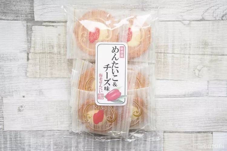 遠州屋 明太子チーズえびせんべいのパッケージ