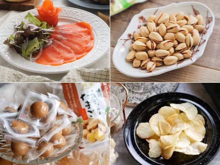 成城石井おつまみ食品のコラージュ画像
