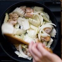 【作り方】白菜と鶏肉のクリーム煮