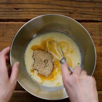 【作り方】レンジで作るきな粉蒸しパン