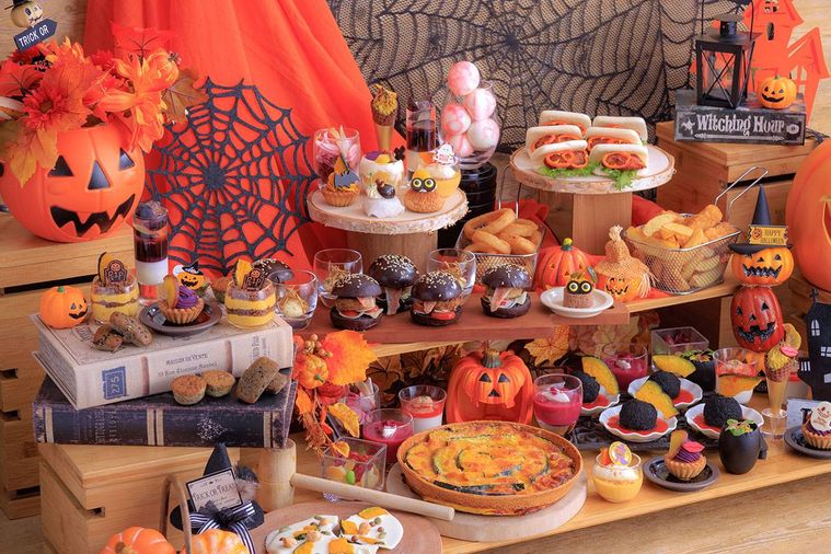 デザートランチブッフェハロウィンのイメージ