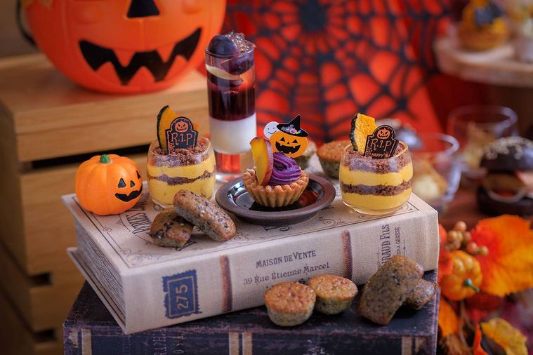 デザートランチブッフェハロウィンのイメージ
