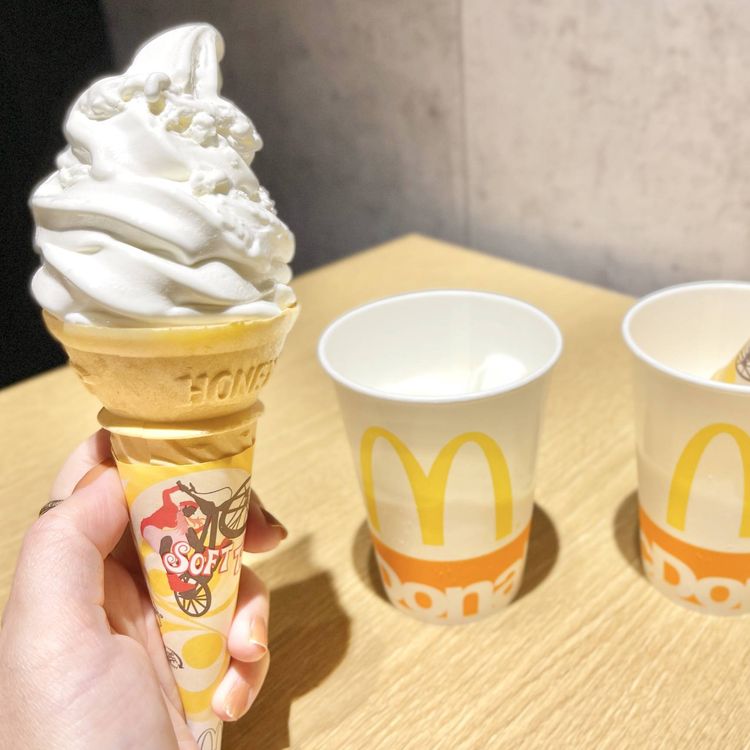マクドナルドのソフトツイストはカップでオーダーOK！マニアおすすめの 