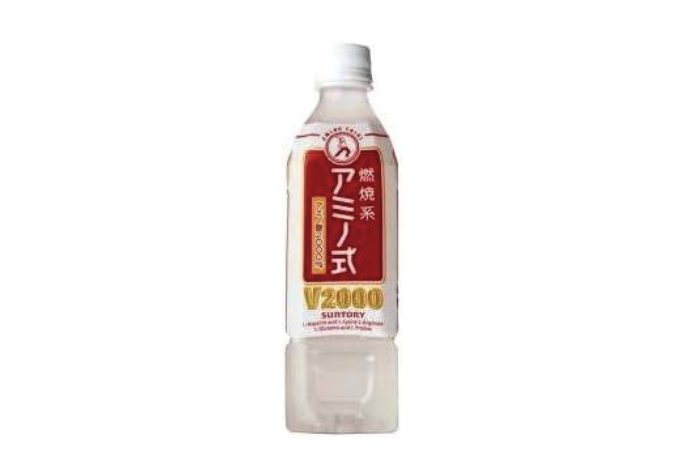 「燃焼系 アミノ式」のペットボトル