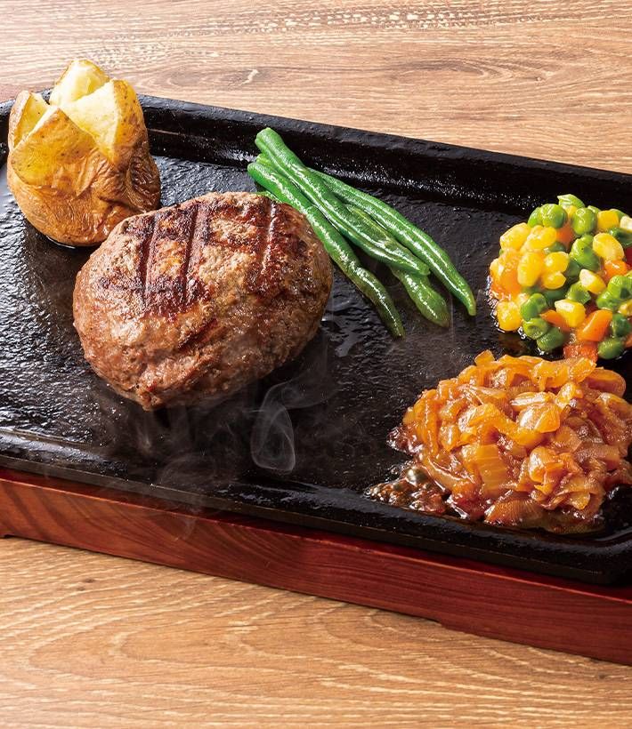 ハングリータイガーのランチオリジナルハンバーグ