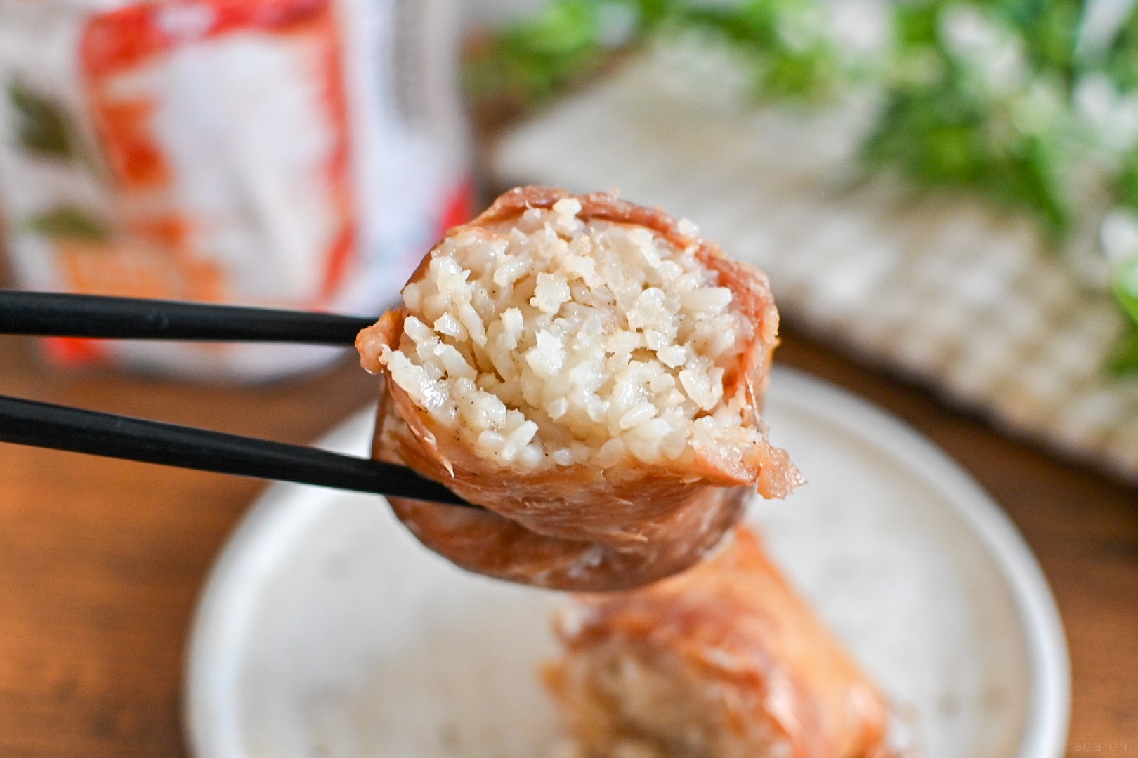 肉巻きおにぎりページ ありがとう #シゲ #肉巻きおにぎり #スウェット巻きスター