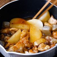 【作り方】鶏大根とこんにゃくの照り煮