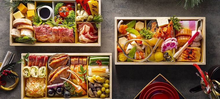 ヒルトン東京 和洋中おせちのイメージ