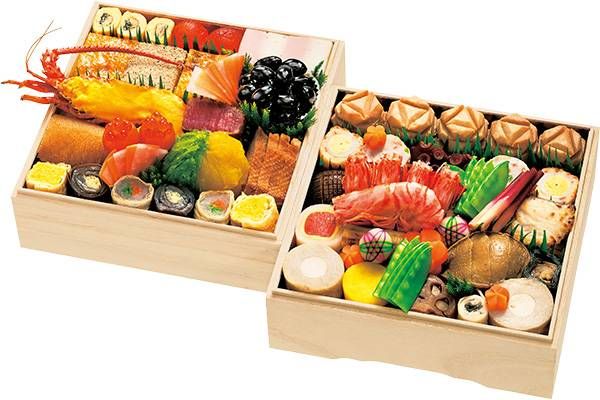 米村 江戸好み 御節重詰二段重 からすみ付のイメージ