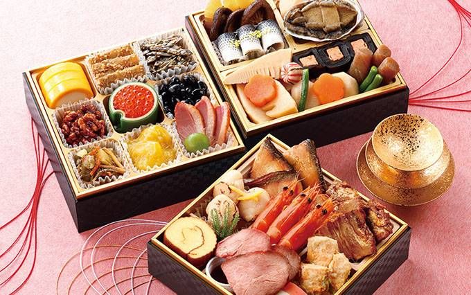 和のおせち三段重のイメージ