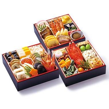 彩り三段重のイメージ