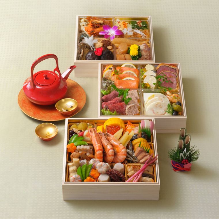 和洋中 三段重のイメージ