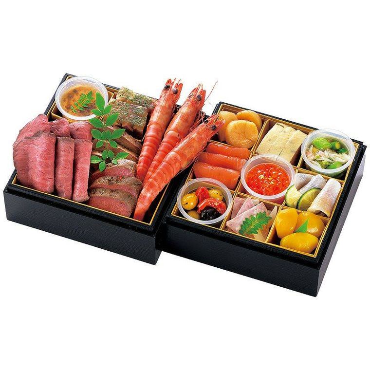 紀ノ国屋 洋風おせち二段重のイメージ