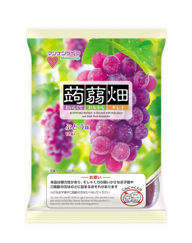 蒟蒻畑のぶどう味