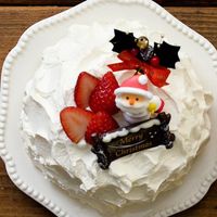 【作り方】クリスマスドームケーキ