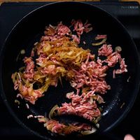 【作り方】ほうれん草とひき肉のカレー