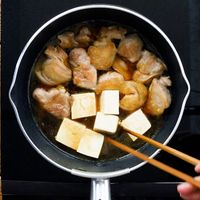 【作り方】鶏肉と豆腐のうま煮