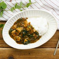 【作り方】ほうれん草のチキンカレー