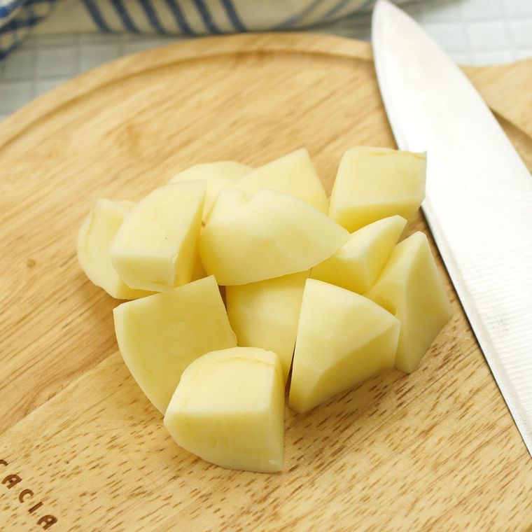 カットしたじゃがいも