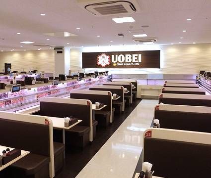 魚べいの店内風景