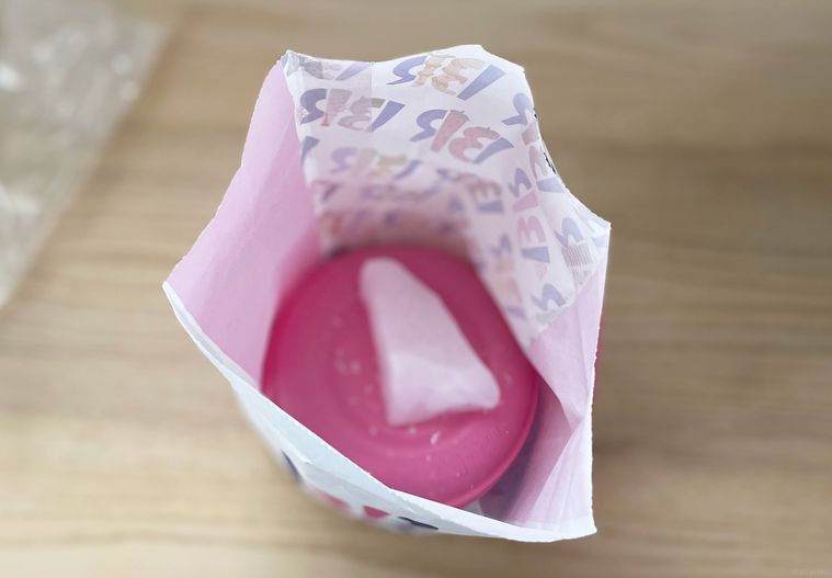 サーティワンフレッシュパック購入時に入っているドライアイス