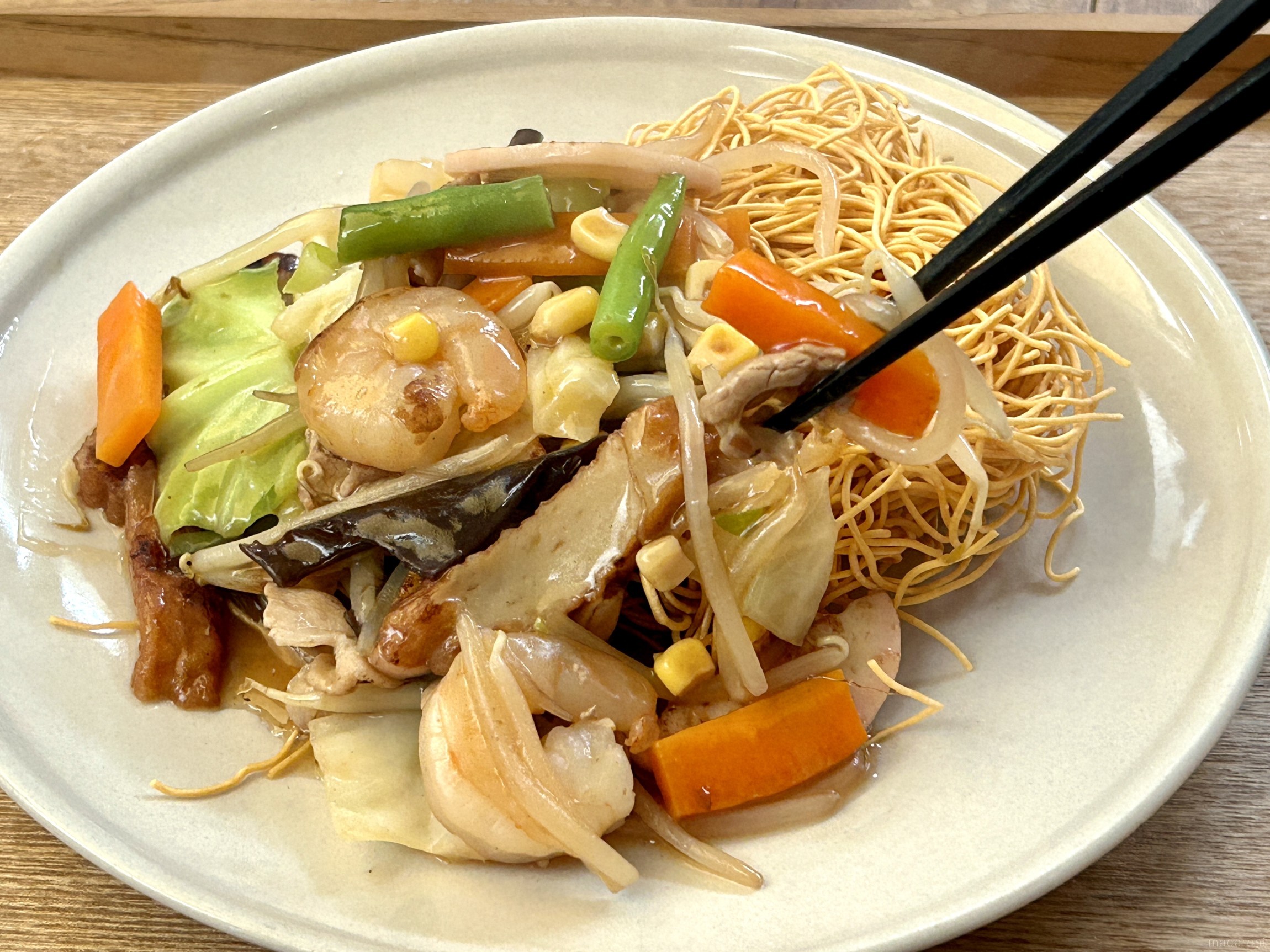 皿 うどん 具