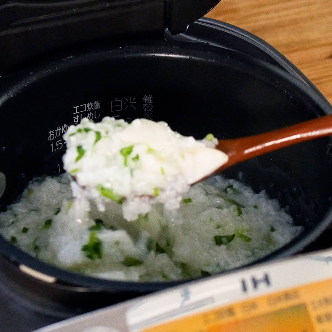 炊飯 器 で 七草粥