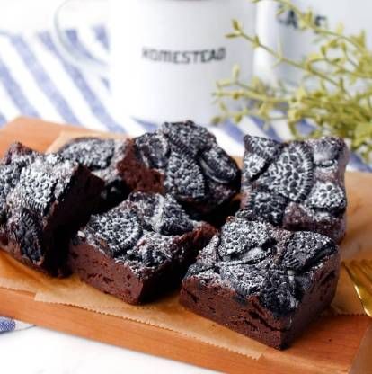 簡単ココアクッキーブラウニー