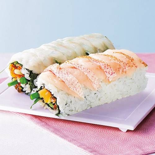 ふぐvsのどぐろ恵方巻のイメージ