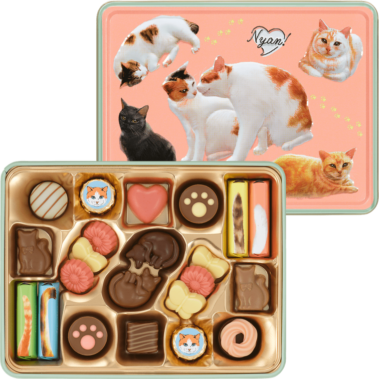 にゃそーてっどチョコレート 22個入のイメージ