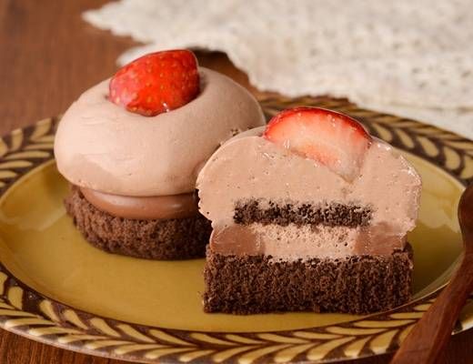 ぽってりクリームのショコラケーキのイメージ